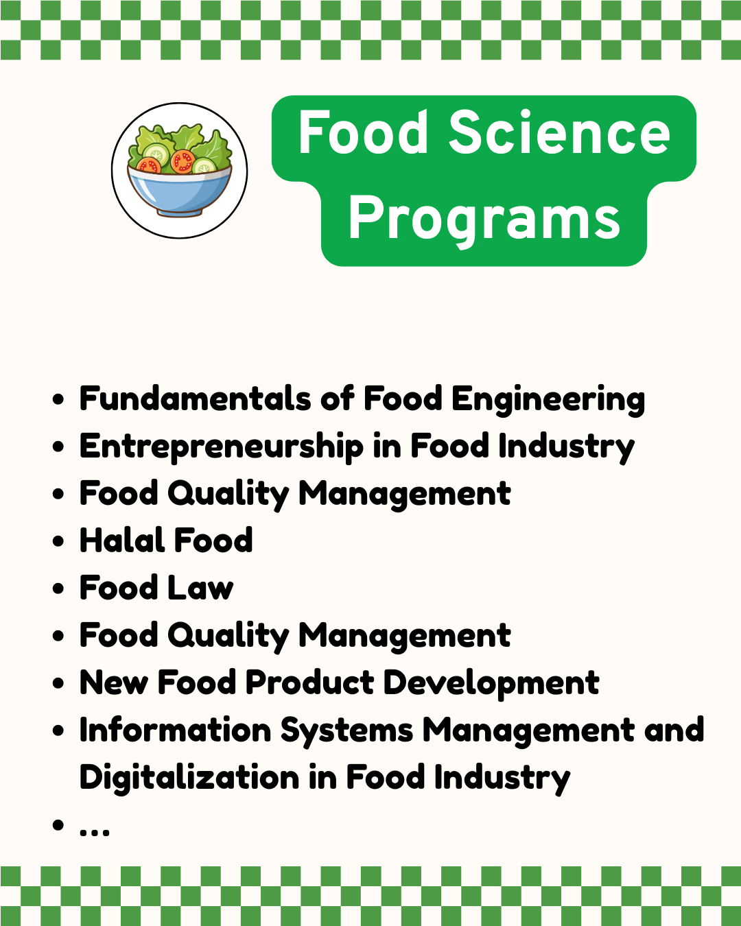 Food Science Programs