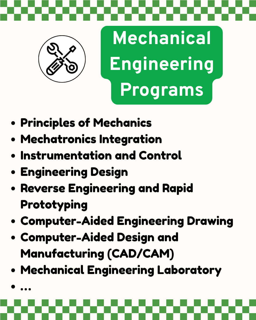 Mechanical Engineering Programs